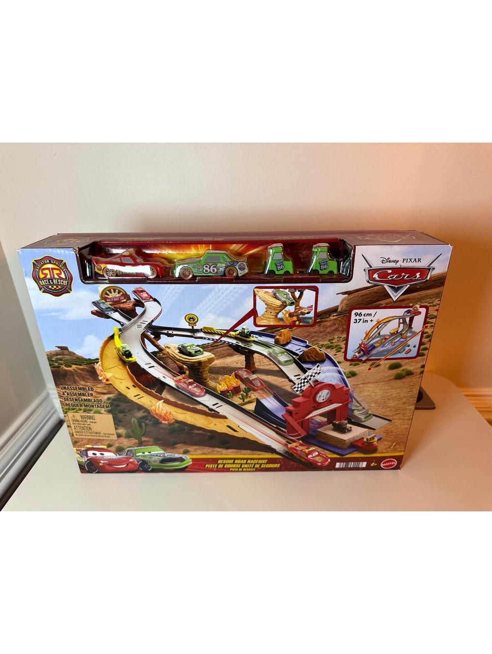 Disney Pixar Cars Rescue Road Raceway Playset - Picture 2 of 6